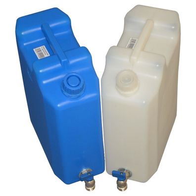 Kunststoff Wasserbehälter Wasserkanister Metall Hahn 10L Wasser Kanister...