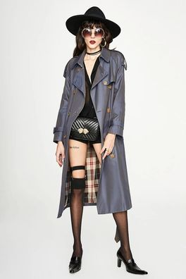 High Women's Waterproof Cotton Long Double-breasted The Westminster Heritage Trench