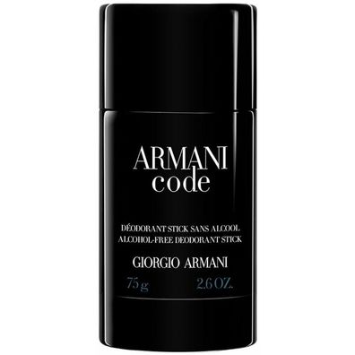 Giorgio Armani Code Pour Homme Deodorant Stick 75 g