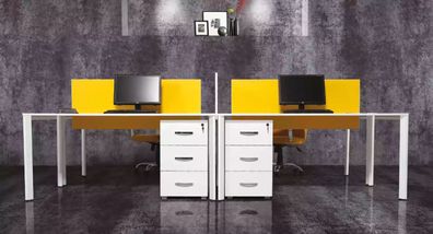 Moderne Schreibtische Arbeitszimmermöbel Tisch Luxus Officemöbel Neu