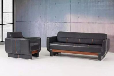 Moderne Büromöbel Luxus Komplettes Arbeitszimmer Set Dreisitzer Sessel