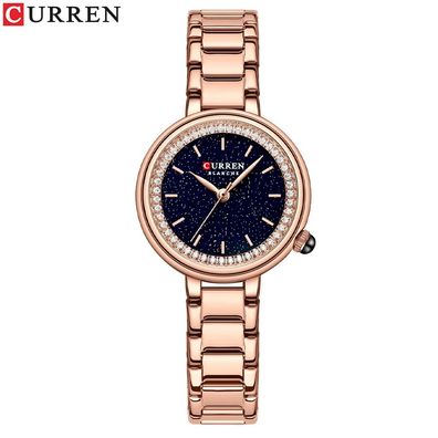 Women Bracelet Quartz Watch Women Stainless Steel Watchport Matching Dress Pink Watch