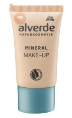 Alverde Mineral Foundation, Sand 09 - 30 ml Mineral Make-up
