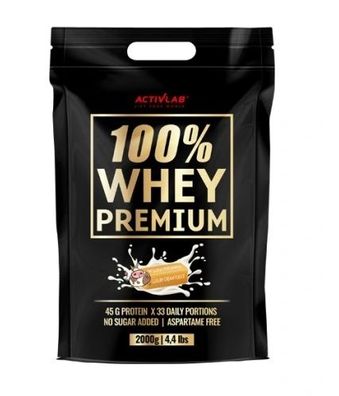 Activlab Premium Krówka Whey 100%, 2000g - Muskelaufbau