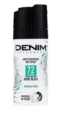 Denim Extreme Fresh Deodorant Spray, 150ml - Stark & Zuverlässig