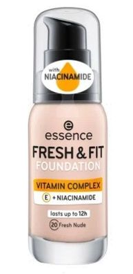 Essence Fresh & Fit Foundation, 30 ml