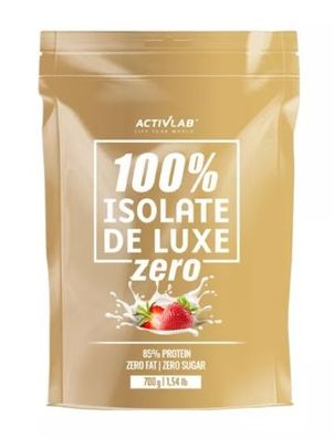 100% Isolat De Luxe Erdbeere, 700g - Premium Molkenprotein