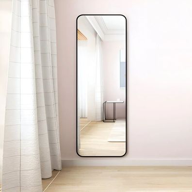 Ganzkörperspiegel, Bodenstehender Spiegel, 45 * 155cm, Wandmontage und Bodenständer