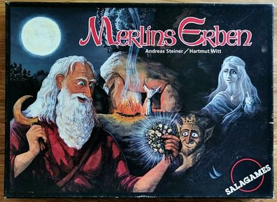 Merlins Erben Brettspiel Gesellschaftsspiel Familienspiel Salagames Top Zustand