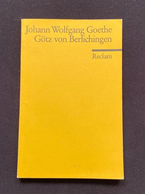Reclam Universal-Bibliothek, Nr.71, Götz von Berlichingen mit der eisernen Hand