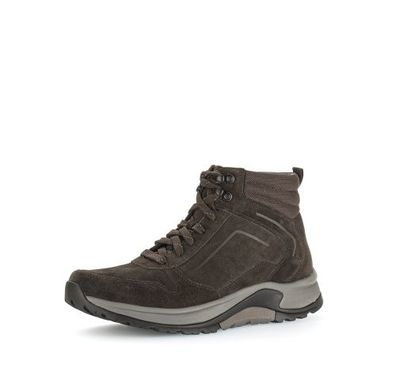 Gabor Comfort Sneaker High - Braun Leder/ Textil