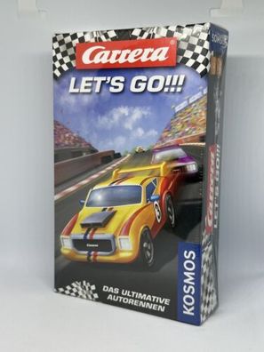 Carrera Let´s Go!!! Das ultimative Autorennen Würfelspiel Kosmos 2-4 Spieler Neu