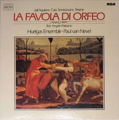 RCA RL 30856 - La Favola Di Orfeo (1494)