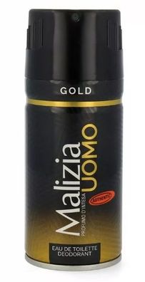 Malizia Uomo, Gold Deodorant 150ml