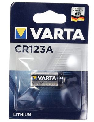 Varta Profi Lithium CR123A Batterie, 1 Stk.