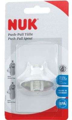 NUK Push-Pull Tülle Ersatz, Flexibel & Weich