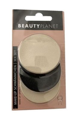 Beauty Planet Make-up-Pinselset (3-teilig) | Profi-Qualität
