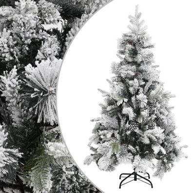 Weihnachtsbaum mit Zapfen Beschneit PVC & PE Christbaum Weihnachten