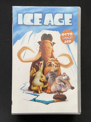 Ice Age Teil 1 VHS Video Kassette Pal 20th Century Fox Zustand Gut