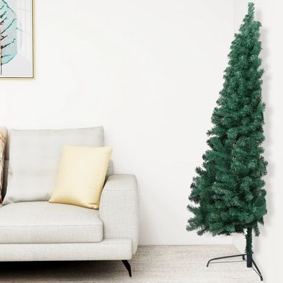 Künstlicher Halb-Weihnachtsbaum mit Ständer PVC