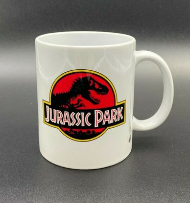 Jurassic Park Tasse Classic Logo Kaffebecher Mug Kaffee Tasse Original Neu