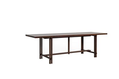 Esstisch Tisch Stick 290x80 cm Nussbaum Massiv
