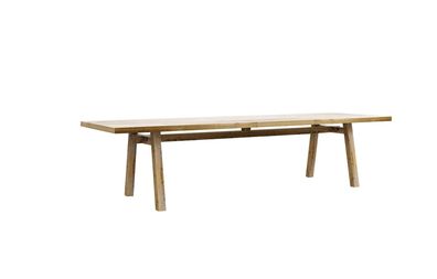 Esstisch Tisch Collier 230x90 cm Eiche Massiv