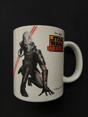Disney Star Wars Rebels Disney Channel Tasse Cup Mug Kaffeetasse guter Zustand