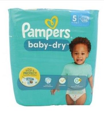 Pampers Baby-Dry Windeln Größe 5 - 26er Pack