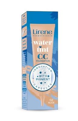 Lirene Wasser Tint CC Foundation 02 Nude, 25 ml