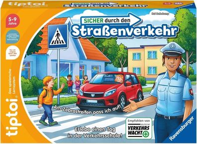 Ravensburger tiptoi Spiel 00173, Sicher durch den Straßenverkehr, Lernspiel