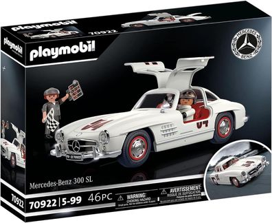 Playmobil 70922 Mercedes-Benz 300 SL, Modellauto für Erwachsene und Kinder
