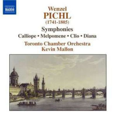 Wenzel Pichel (1741-1805): Symphonien Z.8,11,14,16 - Naxos 0747313276127 - (CD / Tit
