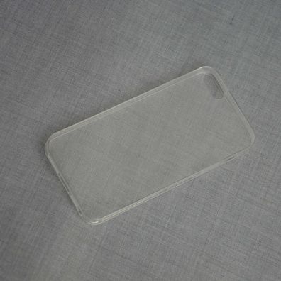 Silikon Handyhülle Schutz Hülle Apple iPhone 5 Transparent Case Cover