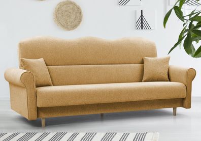 Sofa Freihstehendes Sofa Couch ohne Schlaffunktion ohne Bettkasten Soft 3
