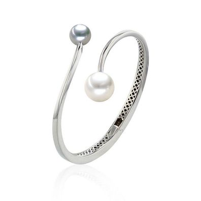 Luna-Pearls - 104.0509 - Armreif - Damen - 925er Silber rhodiniert