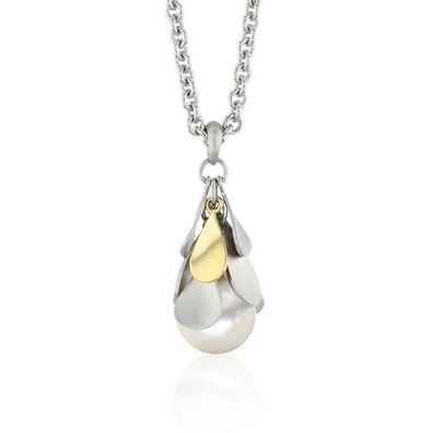 Luna-Pearls - 216.0847 - Collier - Damen - 925er Silber rhodiniert