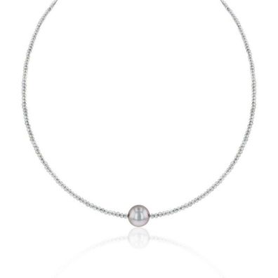 Luna-Pearls - 216.0780 - Collier - Damen - 925er Silber rhodiniert