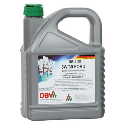 5W/30 (teilsynthetisch) für FORD 913D 4 x 5-Liter-Kanister