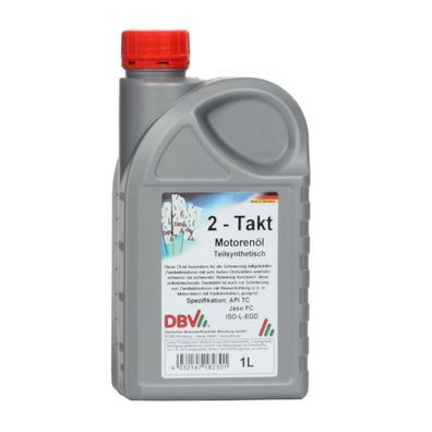 DBV 2-Takt-Öl (teilsynthetisch) 20 x 1-Liter-Dose