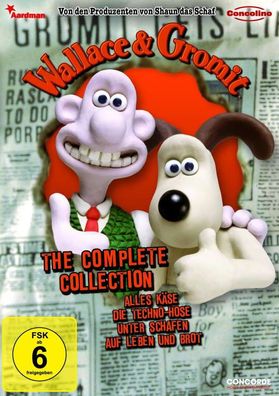 Wallace und Gromit: The Complete Collection - Concorde 1808 - (DVD Video / Animati...