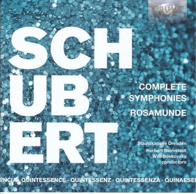 Symphonien Nr.1-9: Franz Schubert (1797-1828) - Brilliant - (CD / Titel: H-Z)