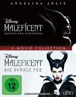 Maleficent 1&2 (BR) Doppelset Disney - Disney - (Blu-ray Video / Fantasy)