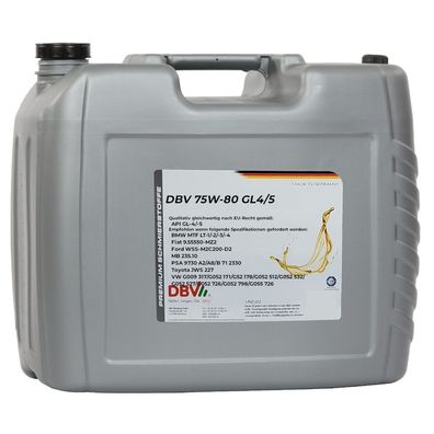 75W-80 GL4/5 (vollsynthetisch) 20-Liter-Kanister
