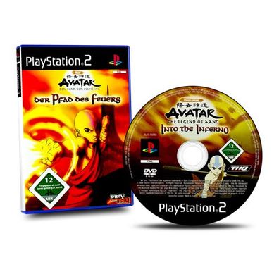 PS2 Spiel AVATAR - DER HERR DER Elemente - DER PFAD DES FEUERS #A