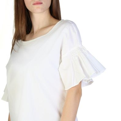 Armani Exchange - Bekleidung - T-Shirts - 3ZYH09YNP9Z1100 - Damen - Weiß