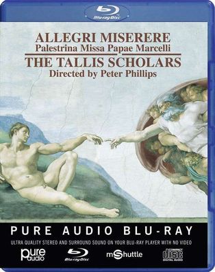 Gregorio Allegri (1582-1652): Miserere - Gimell - (DVD / Blu-ray / Blu-ray AUDIO)