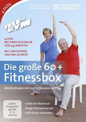 Die große 60+ Fitnessbox - Schröder Media TG1110 - (DVD Video / Mensch / Gesundheit)