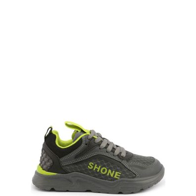 Shone - Schuhe - Sneakers - 903-001-GREY-GREEN - Kinder - gray, greenyellow
