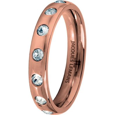 Jacques Lemans - Ring mit Swarovski Kristallen - S-R60B